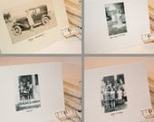 Vintage Photo Note Cards Variety Package