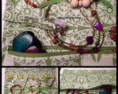 Women's Roll up Jewelry tote, Travel Organizer Made to ORDER