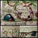 Roll up Jewelry tote, Travel Organizer, Custom Made from Your choice Pretty Fabric