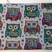 Owl Handmade Laptop sleeve, Unique Owl Lap top Case
