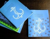 Screen printed exercise book