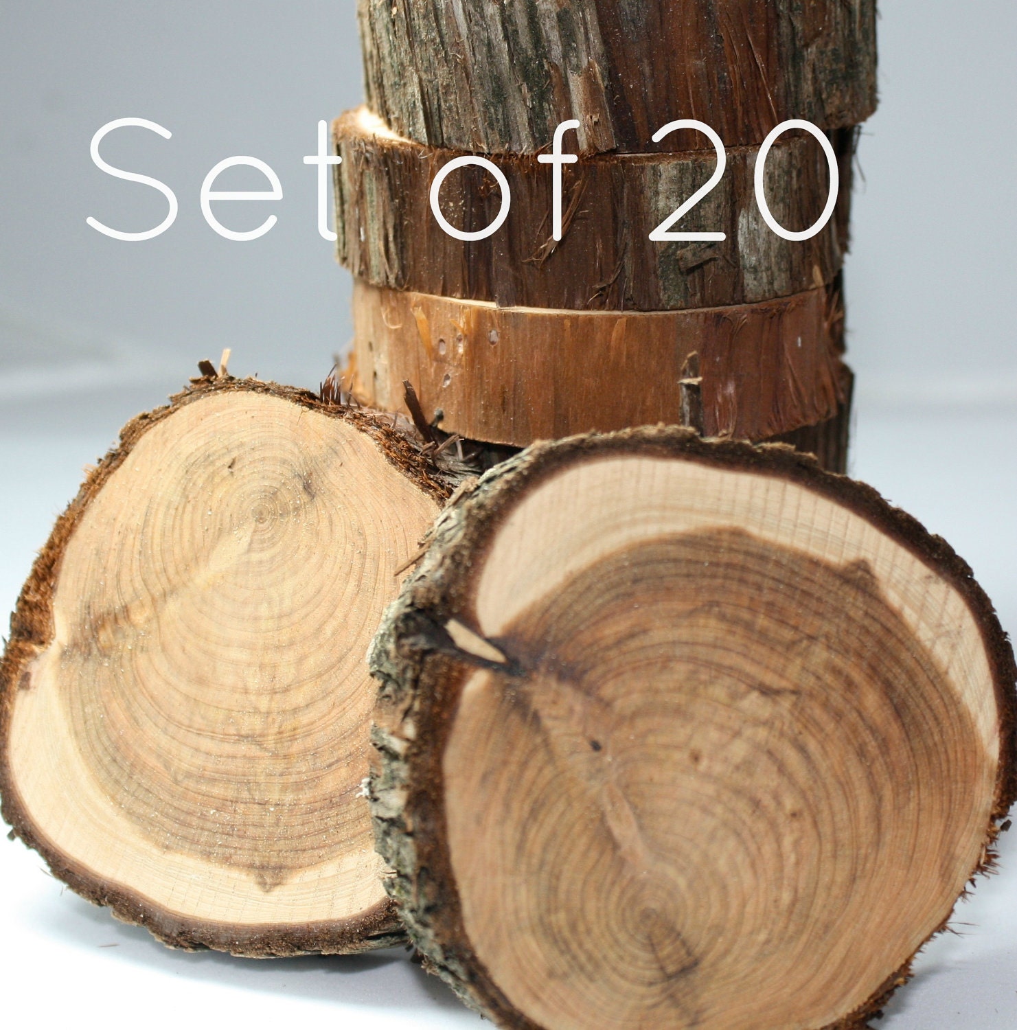 Woodland or Rustic Wedding Decor, Cedar Circles, set of 20, natural wood, unfinished, ready for your project, DIY wedding decor