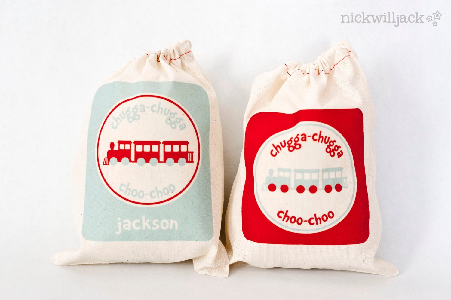 Train Personalized Favor Bags-Set of 6 Il_570xn