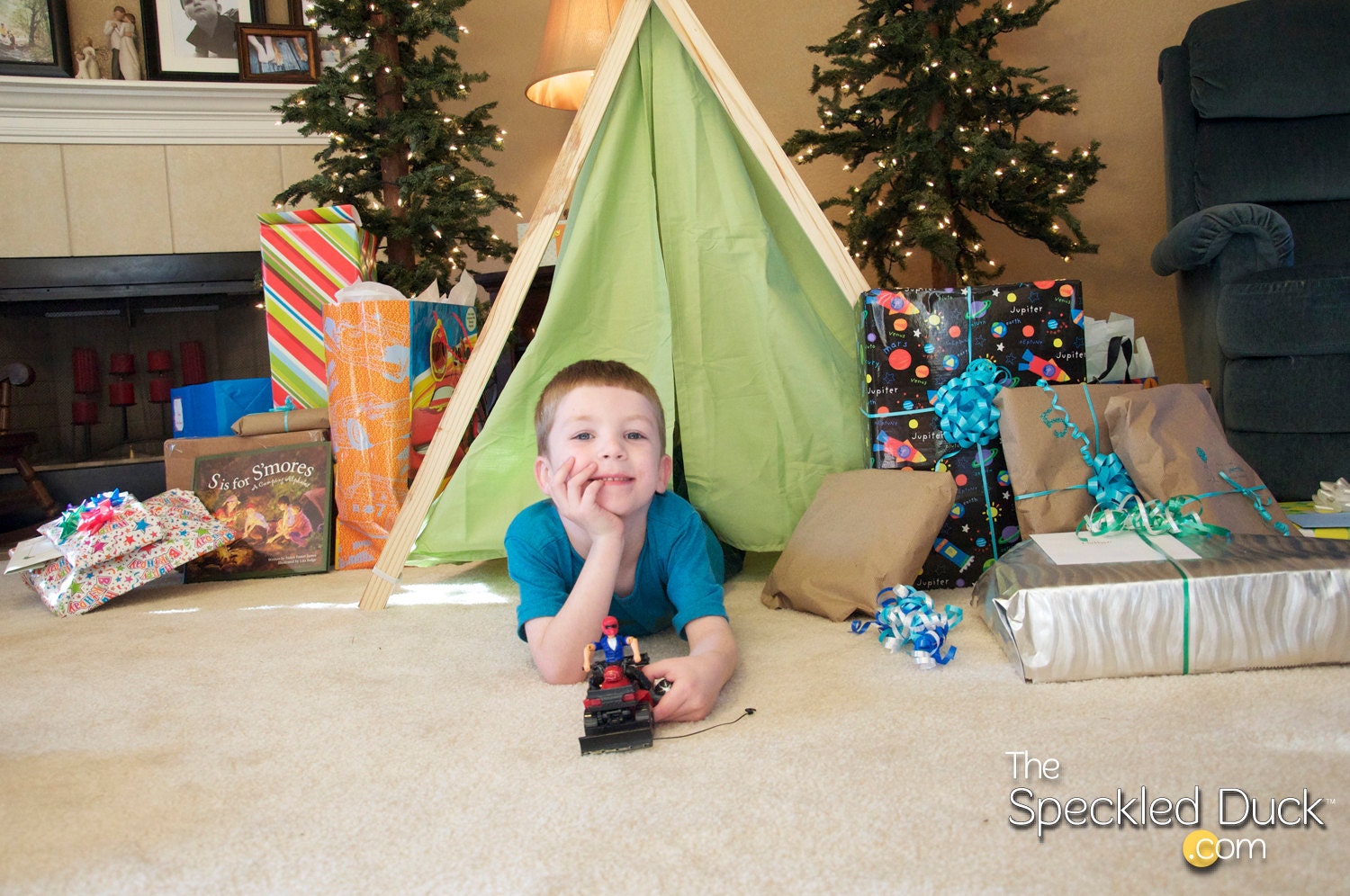 Get Campy - Camping Birthday Invitation