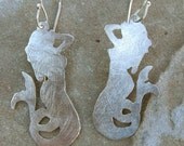 Sterling Mermaid Earrings