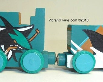 ONE LETTER to ADD to your Custom Hand Painted Name Train Keepsake by Vibrant Trains