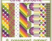 Digital Scrapbook Paper Pack-Cutie Patootie