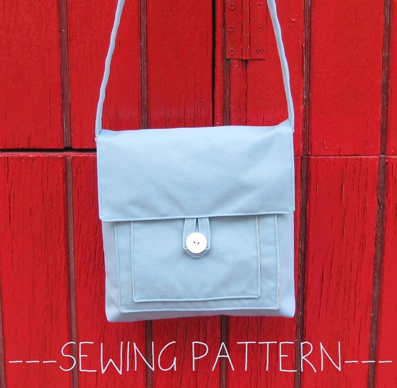 Mini Messenger Bag PDF Sewing Pattern