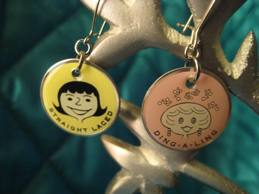 Odd Couple Three earrings