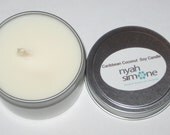 Caribbean Coconut Soy Massage Candle 6oz.
