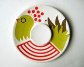 in my Vintage Kitchen Scandinavian design Bird Ceramic Wall art