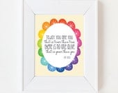 8 x 10 You are You Dr Seuss Quote print