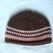 3-6 Months Baby Loafer Booties, crocheted, pink