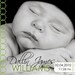 Birth Announcement : Modern and Simple Baby Birth Announcement