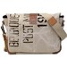 Canvas Messenger Bag // Upcycled and Handmade by peace4you - Model paul-2023