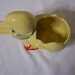 McCoy Duck and Egg Planter Yellow  Duck