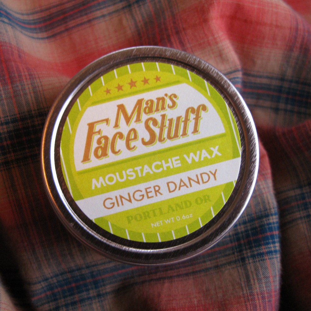 Ginger Dandy - Sweet Ginger Mint Moustache Wax