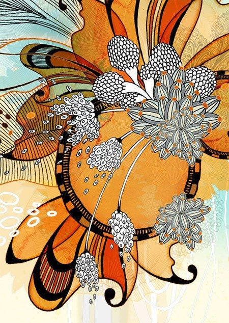 Sunset - Giclee Print, 9x9