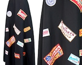 1970s Vintage Sweet Candy Bar Skirt