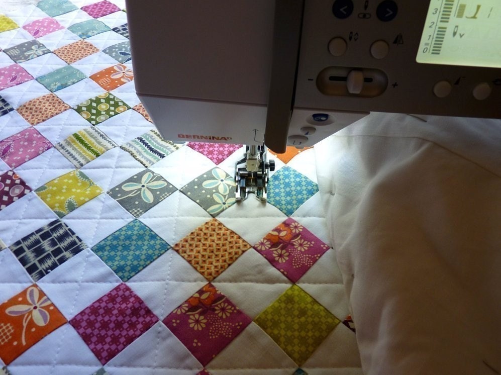 Bricks and Stones Quilt Pattern - PDF file by Red Pepper Quilts - immediate download