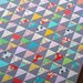 Modern Shabby Chic Quilt by Red Pepper Quilts