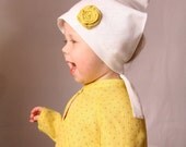 Natural linen headscarf. Choose the embellishment