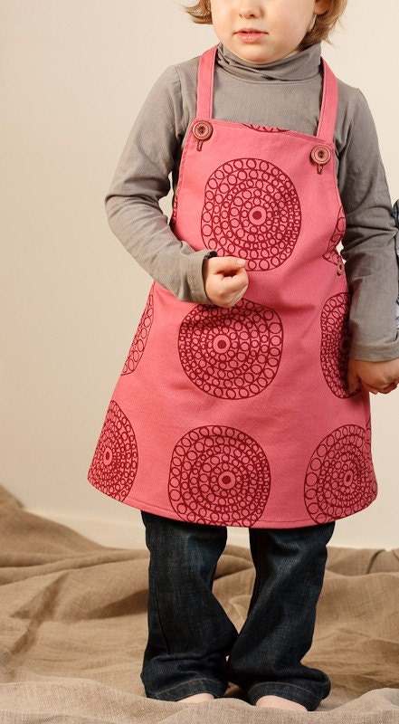 Pink pinafore