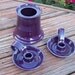 Unity Candle Set in Purple