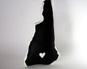 Customizable New Hampshire State Pillow