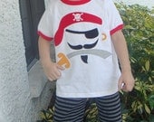 Pirate Boys Custom Baggie Shorts Set