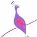 The Paper Peacock - giclee art print