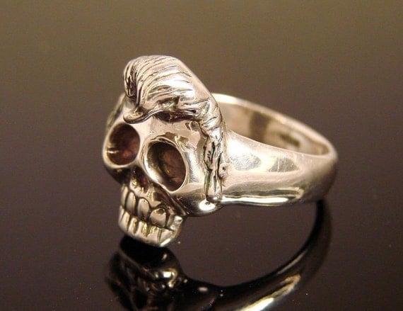 Elvis Lives - Sterling Silver Ring - 113