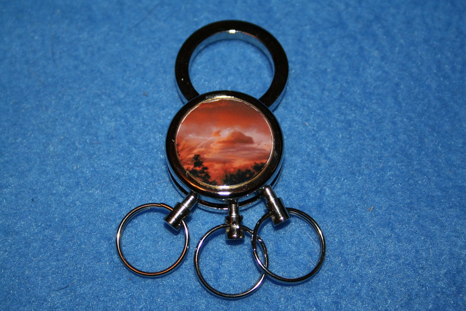 Lightning Keychain - Electrified 3 Ring Keychain