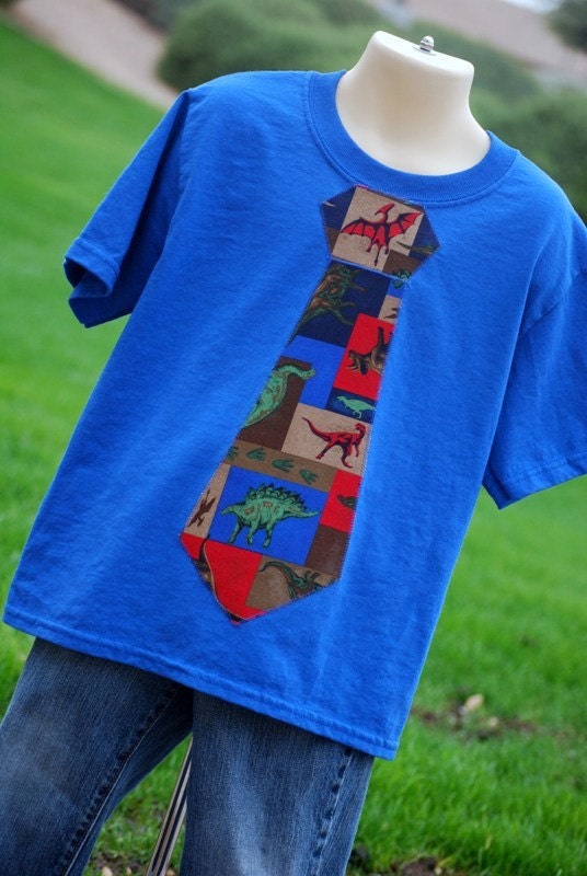 Dinosaur Tie Shirt