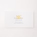 Personalized Letterpress Calling Cards (Set of 100)--Choose from 7 designs