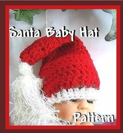 Santa Hat Christmas Ornament Crochet Pattern - Free Crochet