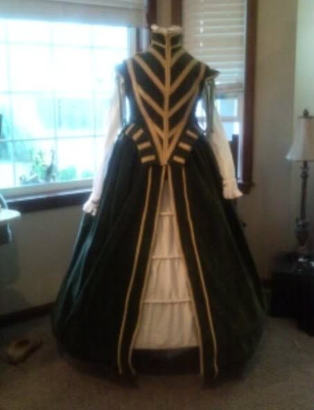 Renaissance Doublet Gown for Women MADE TO ORDER