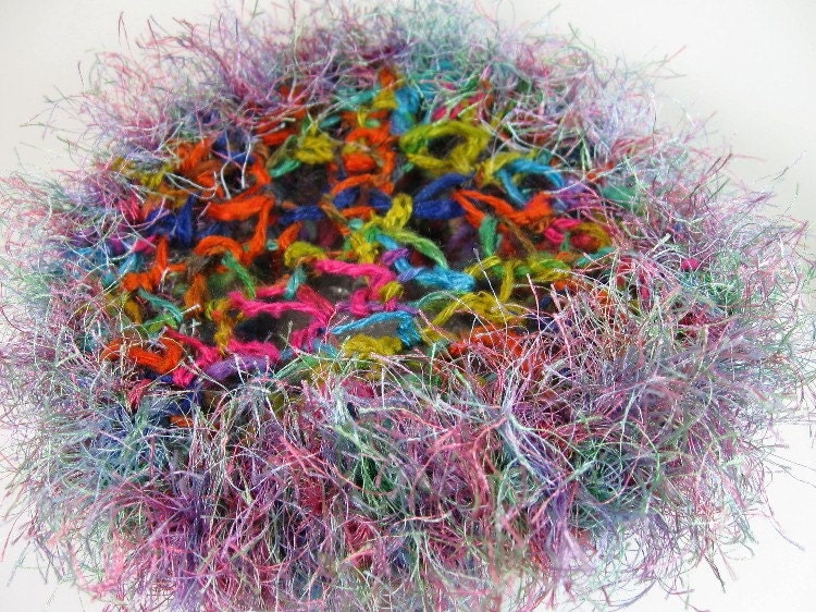Fizzy Popped Hyperbolic 'Shroom    Soft Sculpture