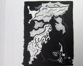 Out of Chaos...    Original Stone Lithographic Print   Limited Edition