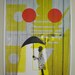Man in Raincoat - 16 x 20 inches - Screen Printed art poster