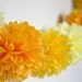 Sunshine - Party Pom Garland .. featured in Brides magazine