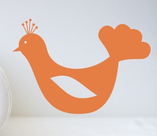 Cute Birdie Vinyl Decal- Bird 018