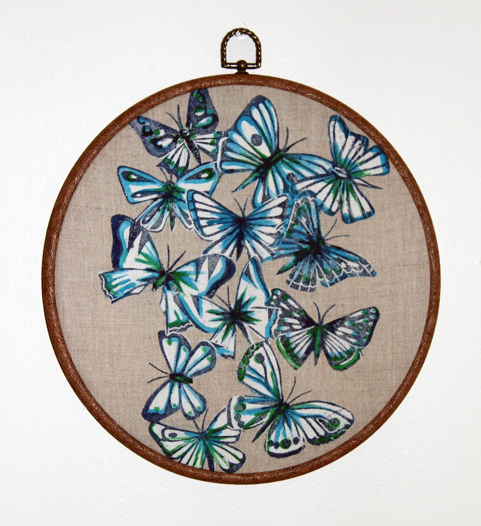 Butterfly Lino Prints
