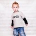 ABCD Rock Star inspired alphabet tshirt - Childrens Clothing - Sizes 6m, 12m, 18m, 2, 4, 6, 8 Boy or Girl