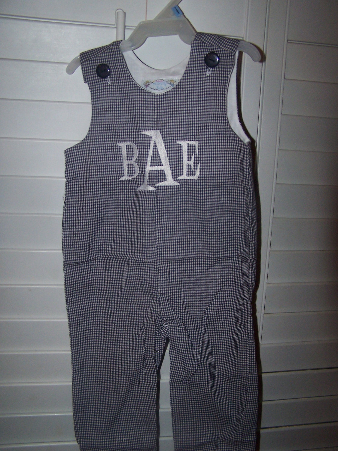 Custom Boys Longall Monogrammed Personalized JonJon