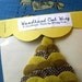 30% OFF SALE - Last one - Woodland Owl Wing Headband - Dijon Mustard - Made to order
