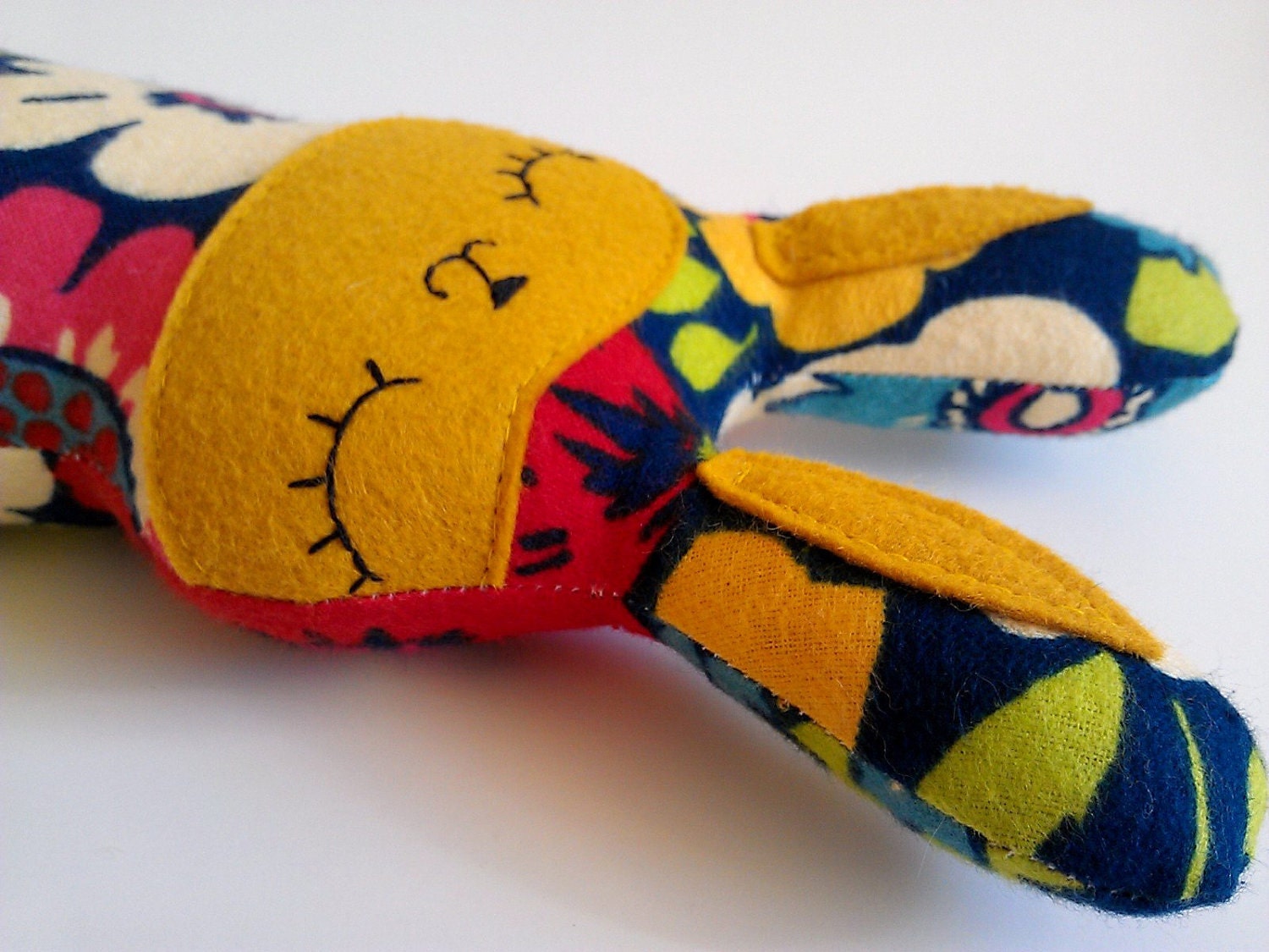 SALE handmade spring bunny plush, Mazie
