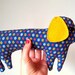 LAST ONE - SALE Daisy the handmade plush dachshund - Rare Limited Edition - made to order