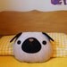Sir Piper the pug pillow - made to order