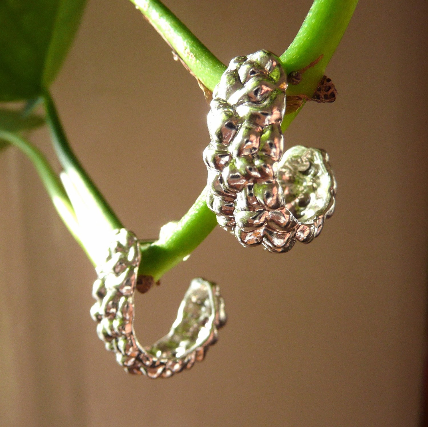 Sterling Silver Hoop Earrings Classic Glamour